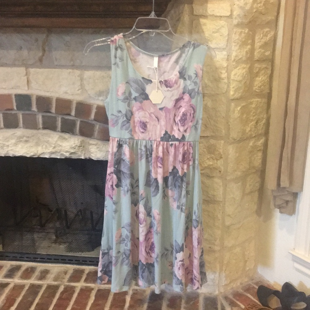 Pink blush dress